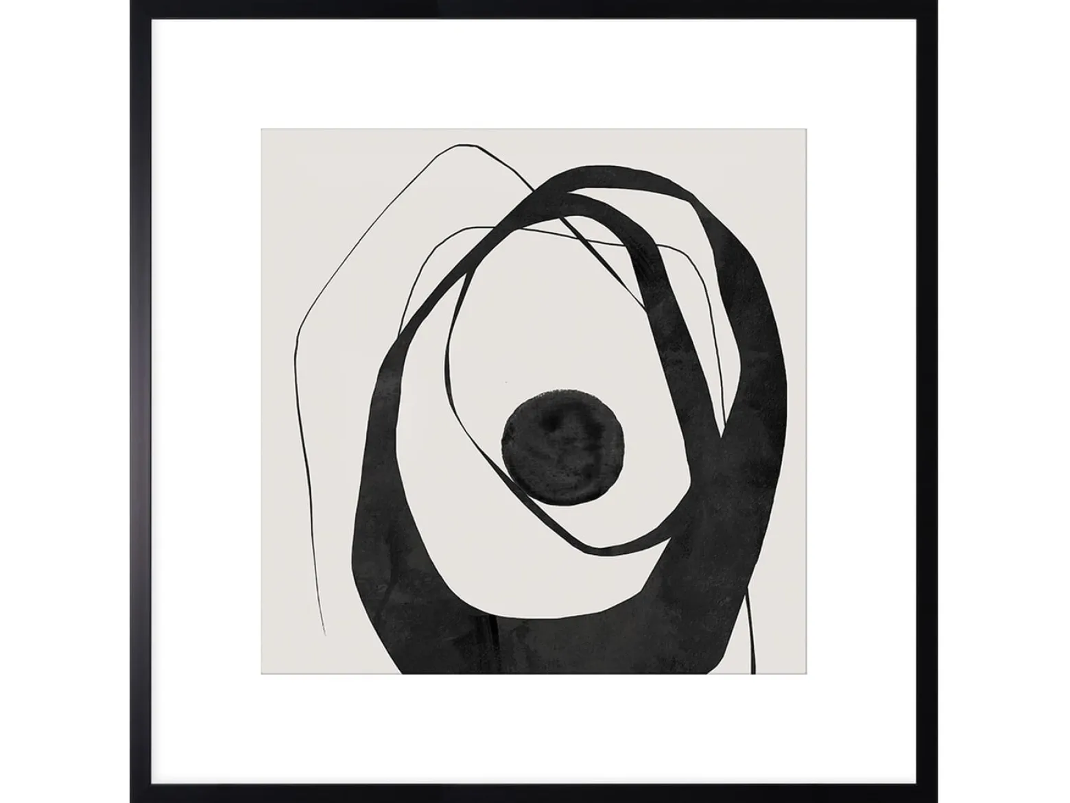 Obraz w ramie Madness Abstraction 73x73 cm