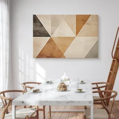 Obraz Wzór Geometryczny W Stylu Boho 30x20cm