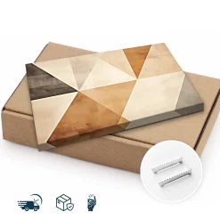 Obraz Wzór Geometryczny W Stylu Boho 30x20cm
