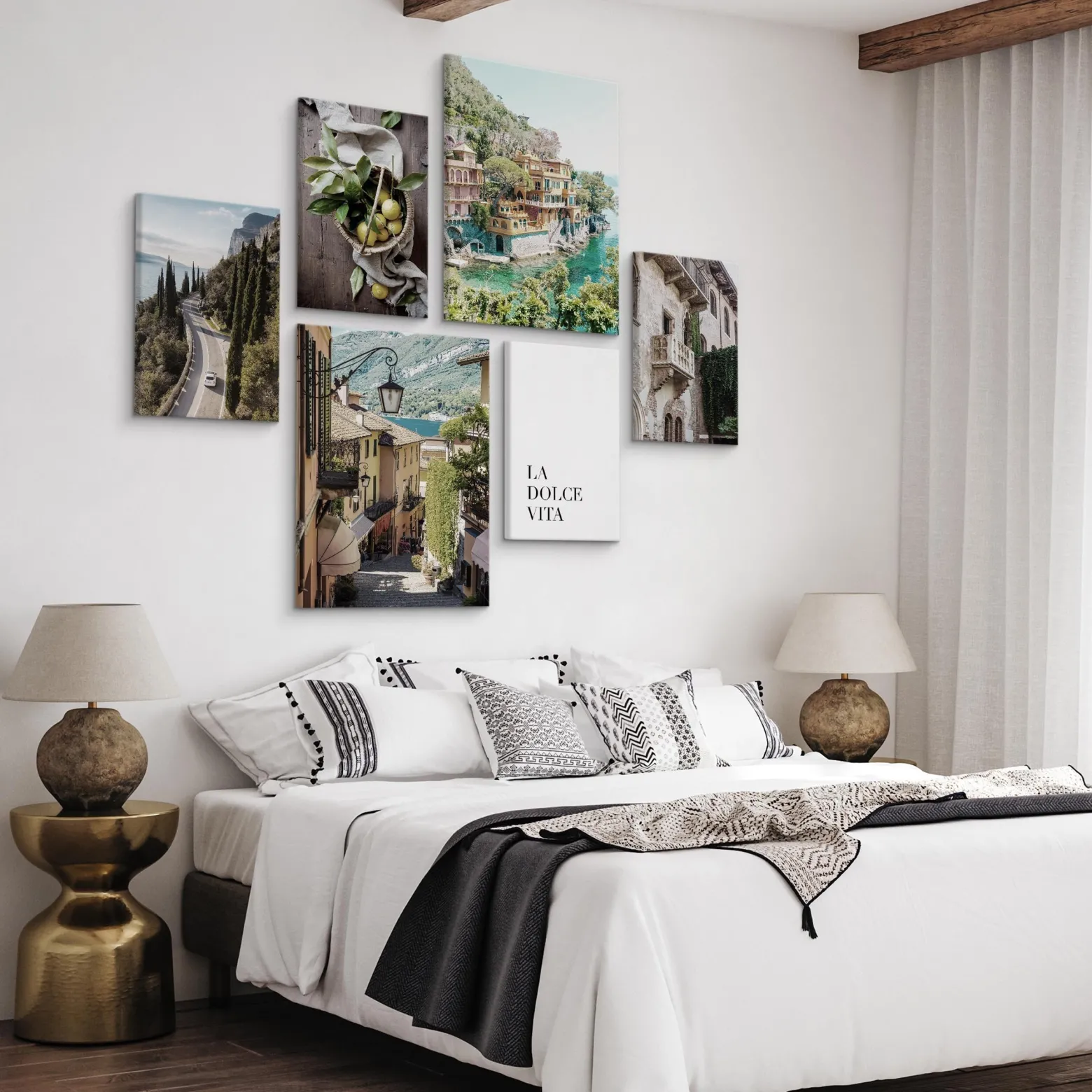 Obrazy La Dolce Vita Włoska Architektura 3D