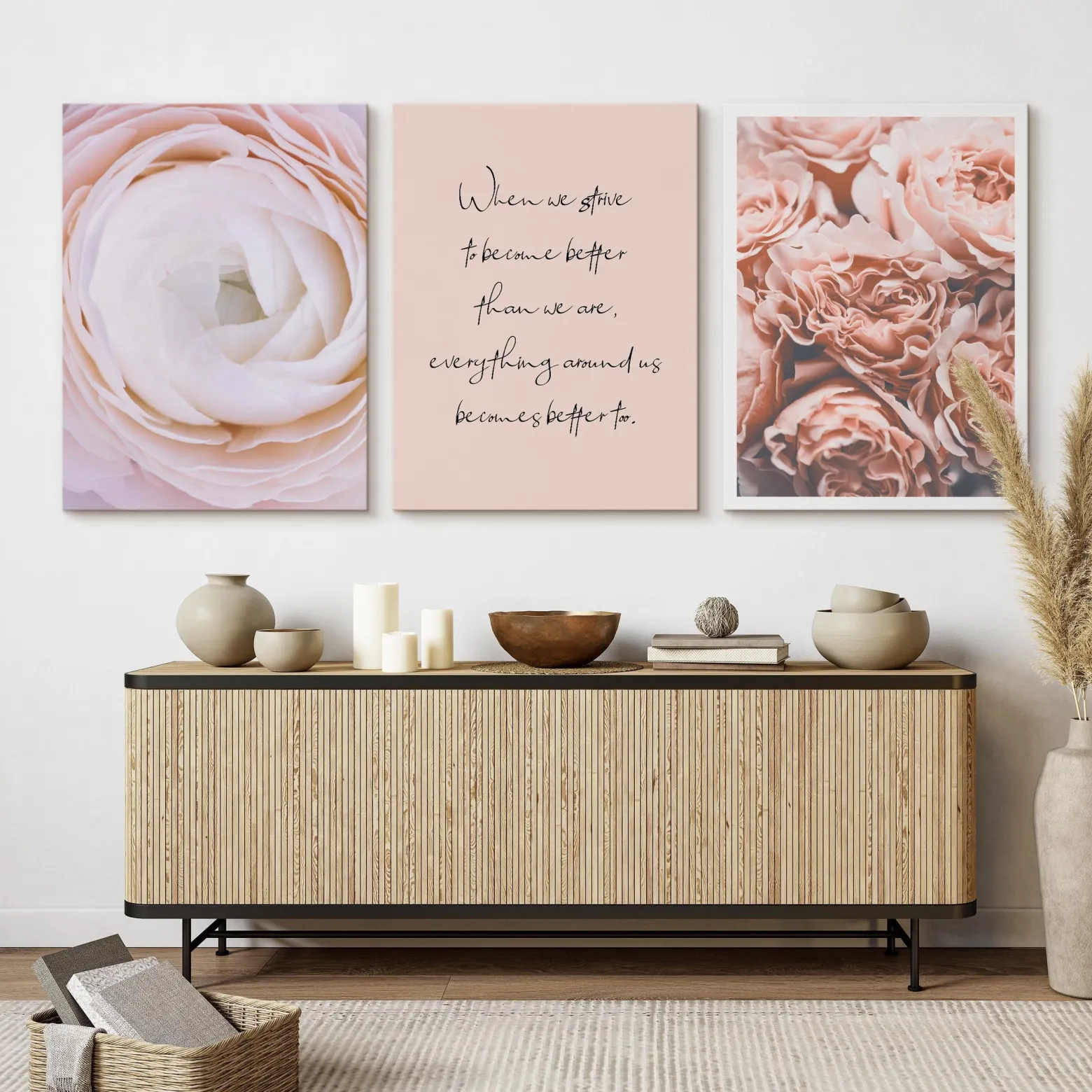 Obrazy Do Salonu Canvas Delikatne Piwonie