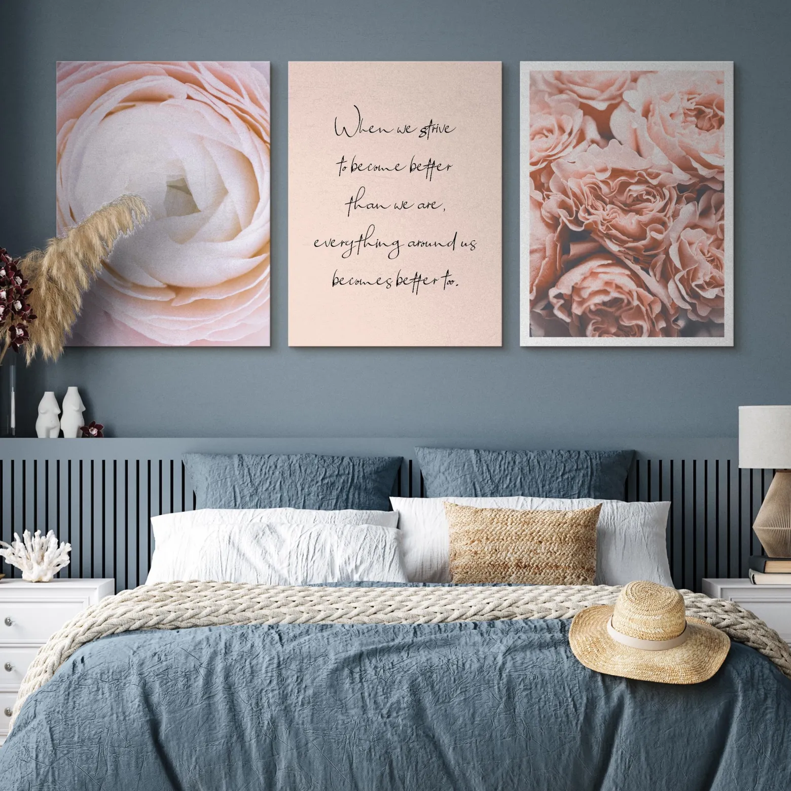 Obrazy Do Salonu Canvas Delikatne Piwonie