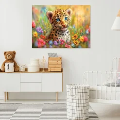 Obraz Zwierzęta Kolorowy Na Płótnie Dla Dzieci 60x40