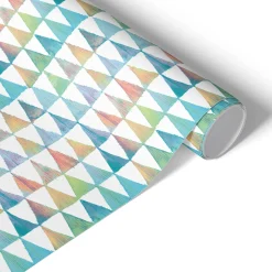 Okleina na meble Geometryczne trójkąty 50x100 Folia samoprzylepna