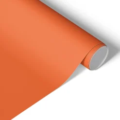 Okleina na meble Jednolity pomarańcz 50x100 Folia samoprzylepna DIY