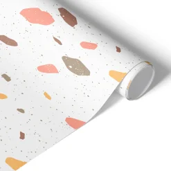 Okleina na meble Pastelowe plamy 50x100 Folia samoprzylepna Mat