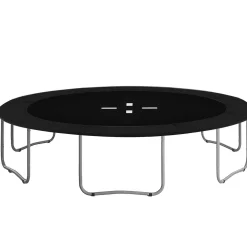 Osłona na sprężyny z siatką zewnętrzną do trampoliny 10FT 305 cm czarna