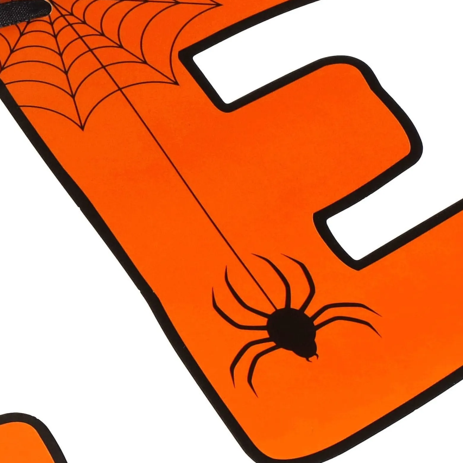 Ozdoby na Halloween girlanda 200 cm napis happy halloween