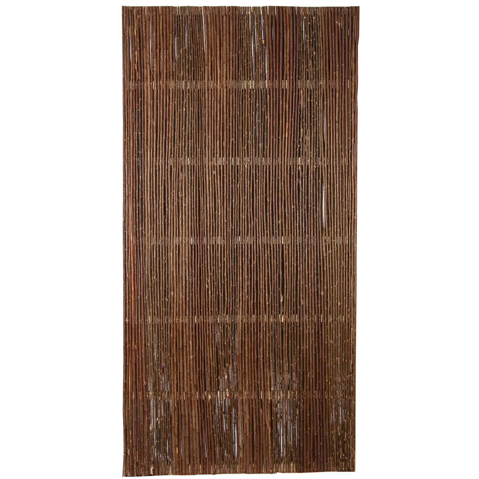 Panel ogrodowy wierzbowy 180x90 cm Brązowy Osłona Tarasowa Dekoracja