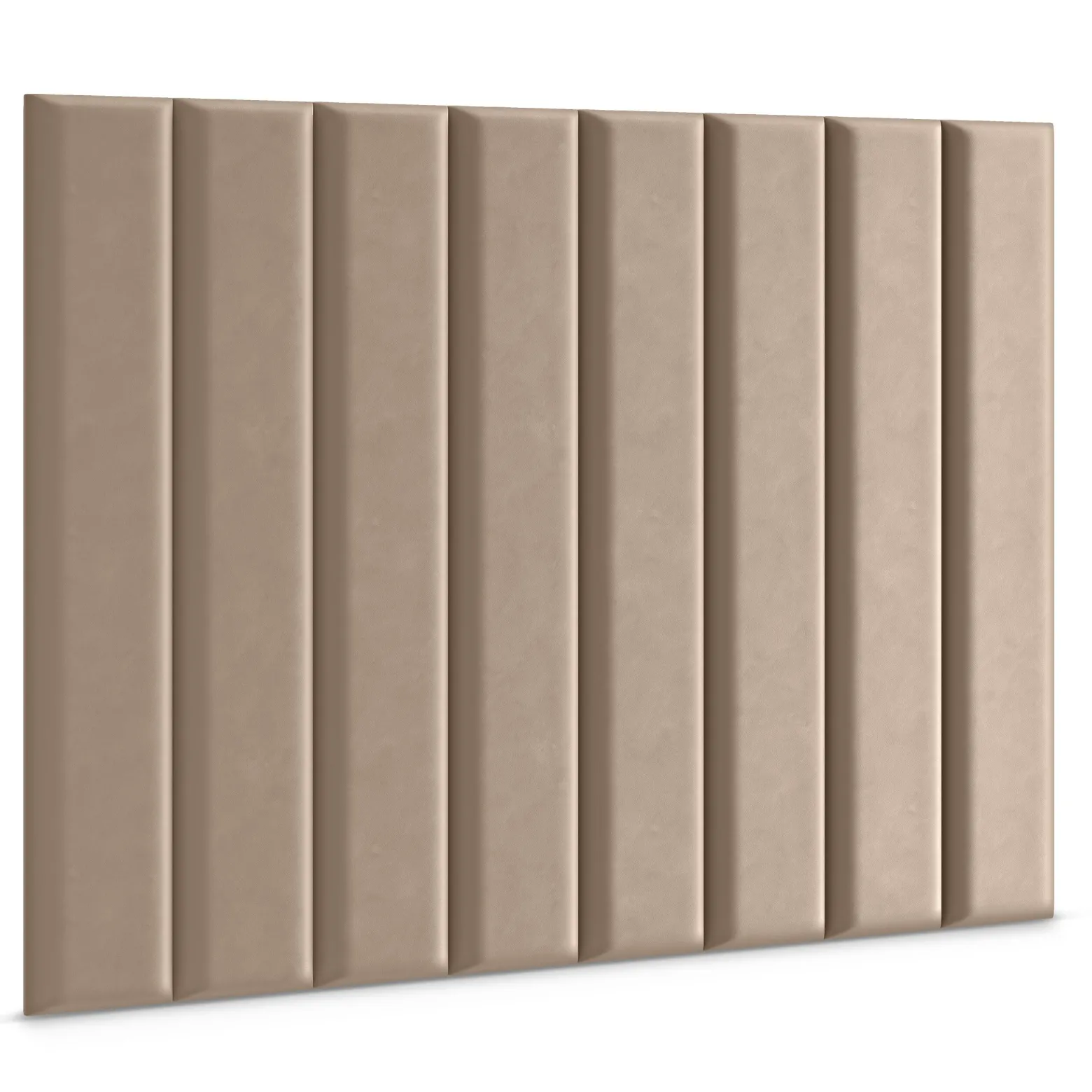 Panel Tapicerowany Beżowy 90x15cm