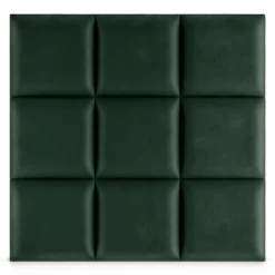 Panel Tapicerowany Butelkowa Zieleń 50x50cm