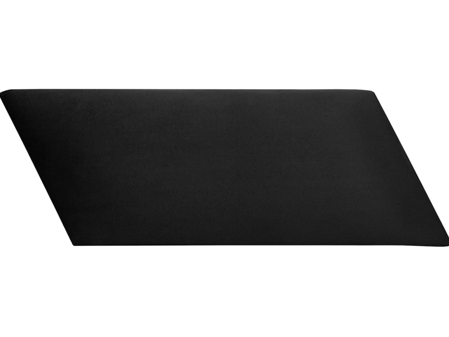 Panel tapicerowany równoległobok P 15x30 cm czarny