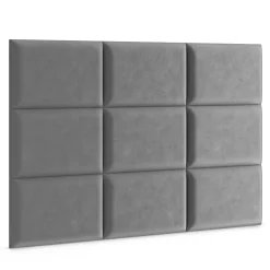 Panel Tapicerowany Szary 60x40cm