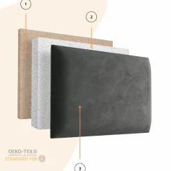 Panel Tapicerowany 40x30cm Magic Velvet 2229