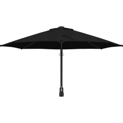 Parasol Ścienny Czarny Wiszący Składany Tarasowy Balkonowy