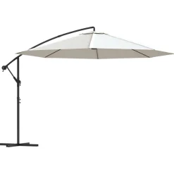 Parasol Ogrodowy na wysięgniku 3.5 m piaskowy