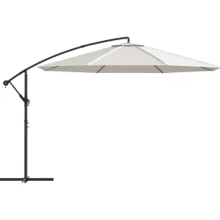 Parasol Ogrodowy na wysięgniku 3.5 m piaskowy