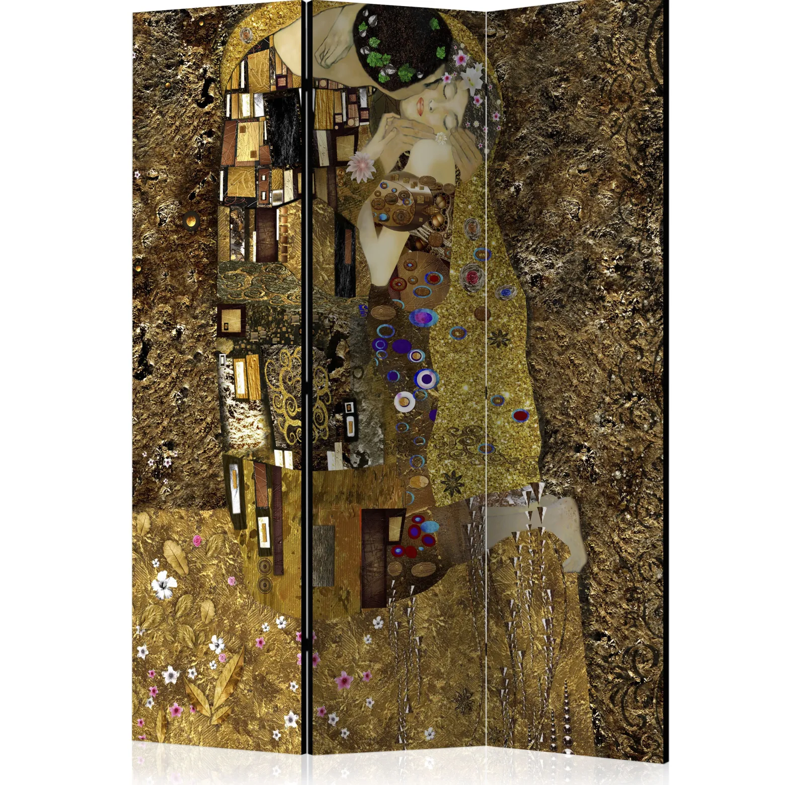 Parawan Jednostronny Złoty Pocałunek 135x172cm