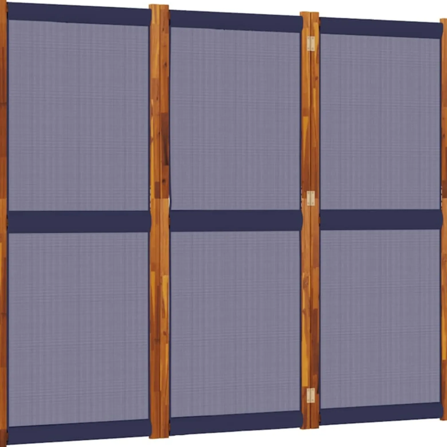Parawan Dekoracyjny Składany Parawan Panelowy Ciemnoniebieski 210x180 cm