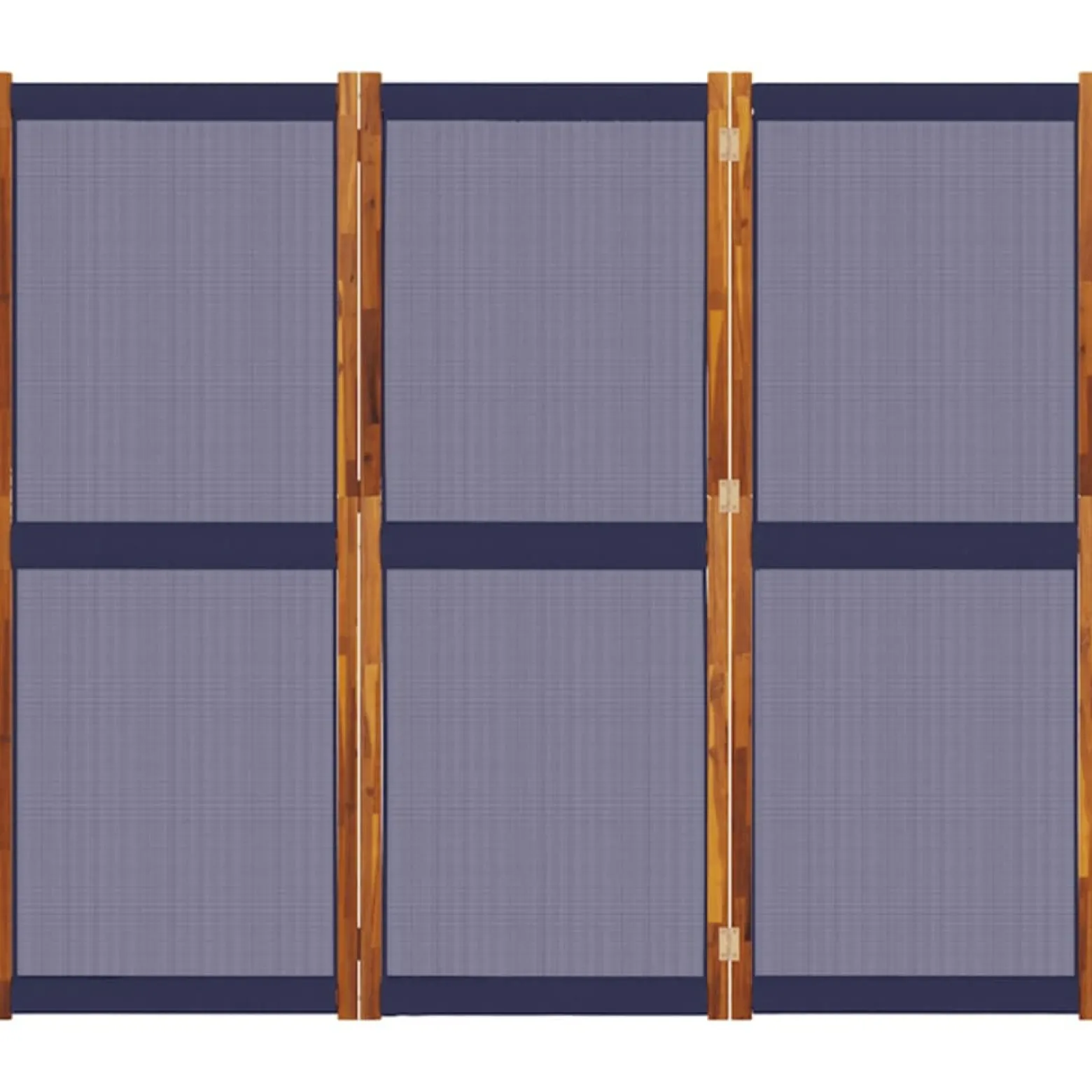 Parawan Dekoracyjny Składany Parawan Panelowy Ciemnoniebieski 210x180 cm