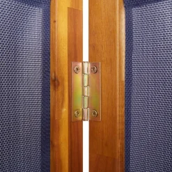 Parawan Dekoracyjny Składany Parawan Panelowy Ciemnoniebieski 210x180 cm