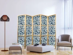 Parawan Japoński 5-panelowy Różane Pnącza 225x172cm