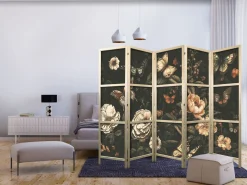 Parawan Japoński 5-panelowy Tajemniczy Ogród 225x172cm