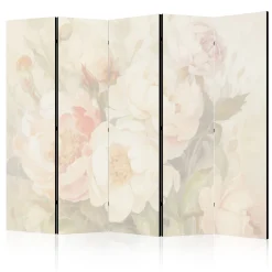 Parawan Jednostronny Kwitnące piwonie 225x172cm
