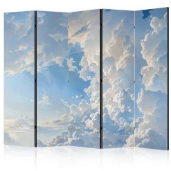 Parawan Jednostronny Słońce Odkrywające Tajemnice Chmur 225x172cm