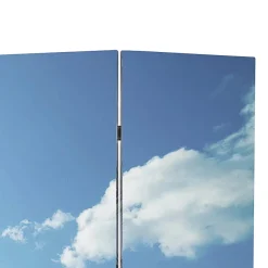 Parawan Pokojowy Dekoracyjny Parawan Składany Motyw Plaży 217x170 cm