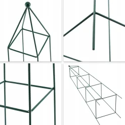 Pergola Ogrodowa Piramida Na Pnącza Róże 120 cm