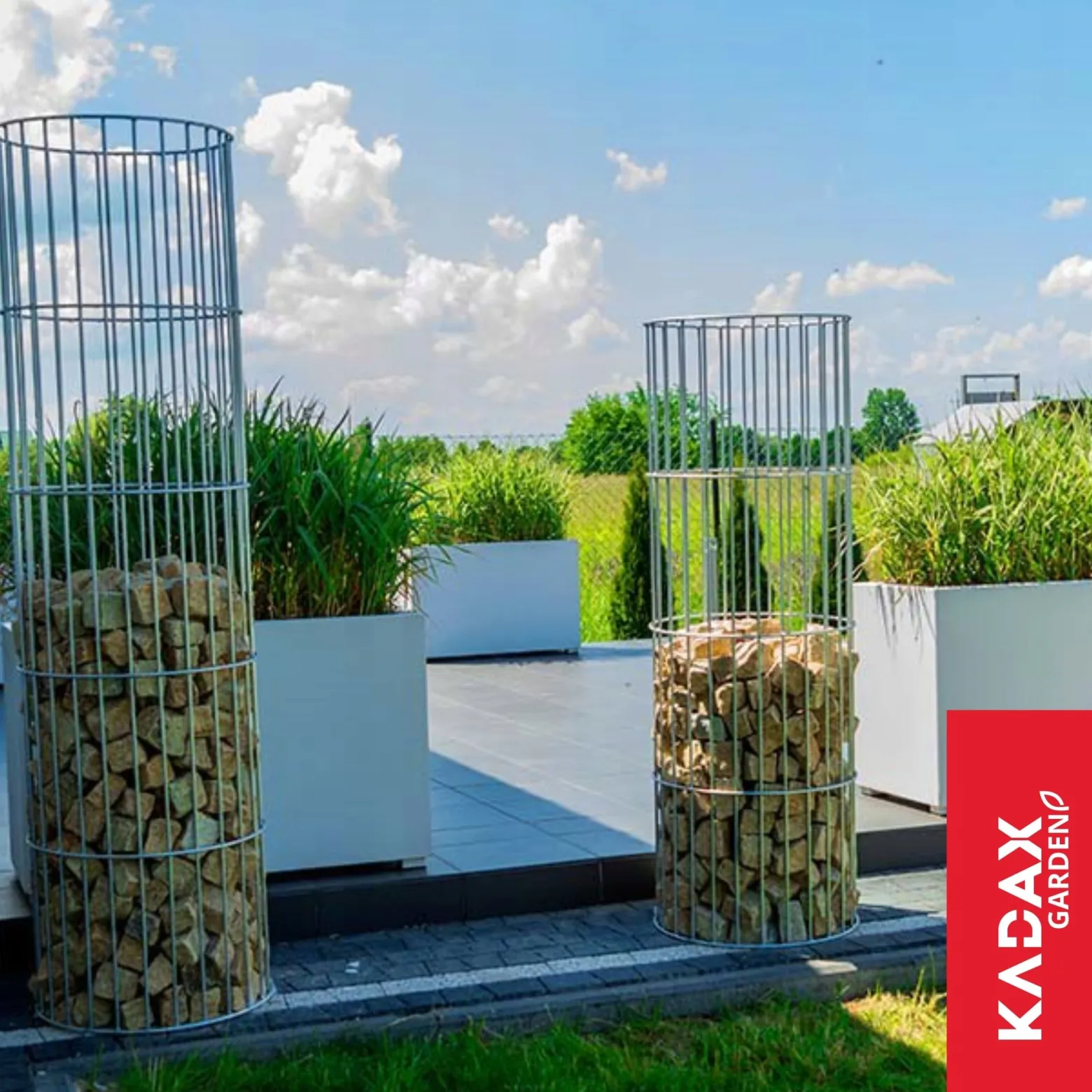 Pergola Ogrodowa Słup Donica Dla Roślin 100 cm