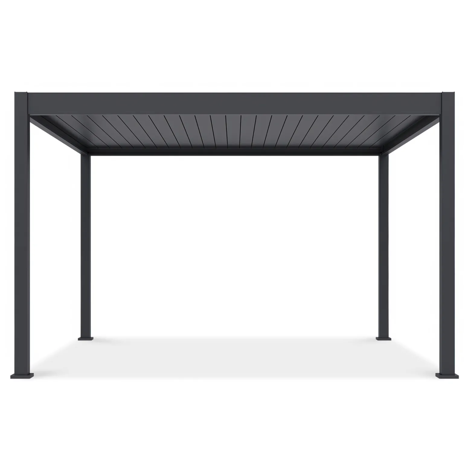 Pergola Ogrodowa Tarasowa DELUXE AUTOMATIC 3,6x4 z oświetleniem LED
