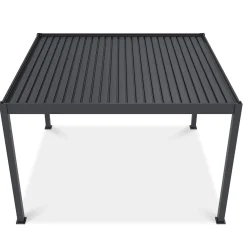 Pergola Ogrodowa Tarasowa DELUXE AUTOMATIC 3,6x4 z oświetleniem LED