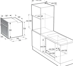Piekarnik GORENJE BO6737E02X