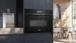 Piekarnik z kuchenką mikrofalową SIEMENS CM736GAB1