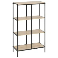Półka aliaj 4-poziomowa naturalna minimalistyczna
