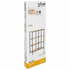 Półka aliaj 4-poziomowa naturalna minimalistyczna