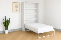 Półkotapczan Perfekt 120x200 pionowy z materacem Biały