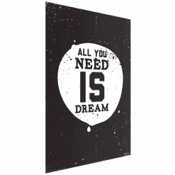 Plakat All you need 21x30 cm