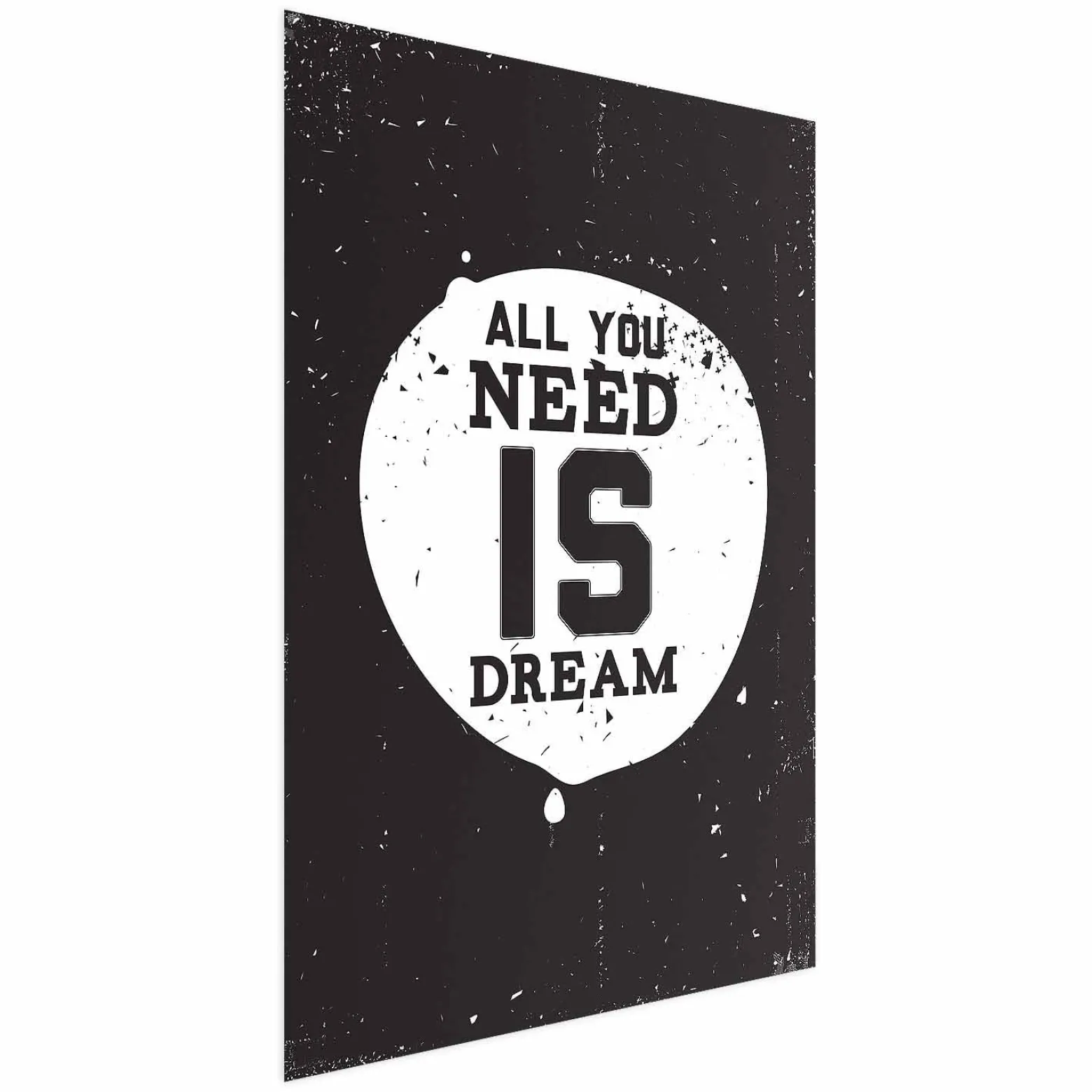 Plakat All you need 21x30 cm