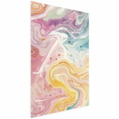 Plakat Kolorowy Chaos 21x30 cm