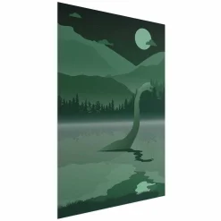 Plakat Loch Ness 21x30 cm