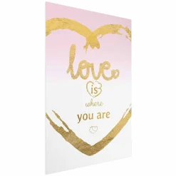 Plakat Love Is 21x30 cm