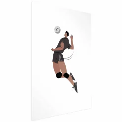 Plakat Siatkarz 21x30 cm