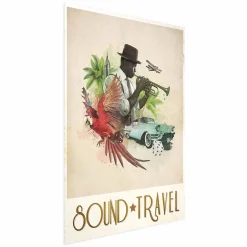Plakat Sound Travel 21x30 cm