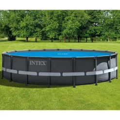 Plandeka solarna do basenu Niebieski 538 cm Polietylen INTEX