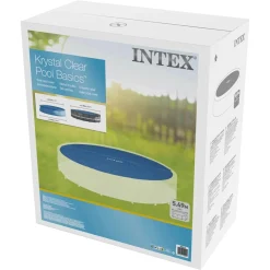 Plandeka solarna do basenu Niebieski 538 cm Polietylen INTEX