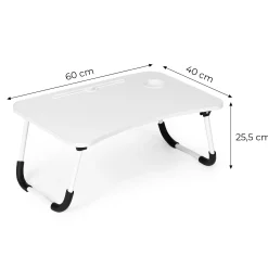 Podstawka pod laptopa 60x40 cm biała ModernHome