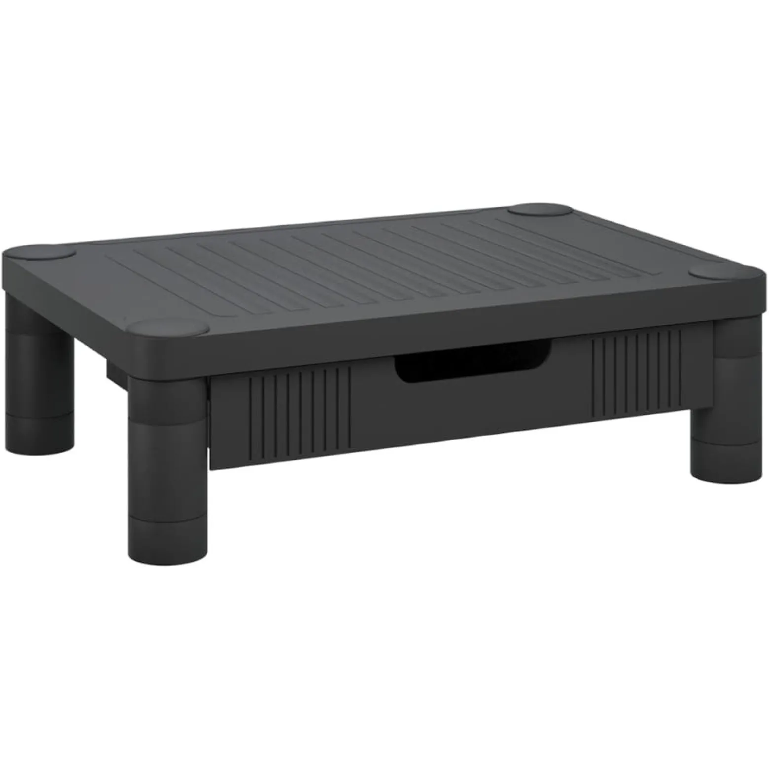 Podstawka pod monitor czarna 43x30.5x13 cm